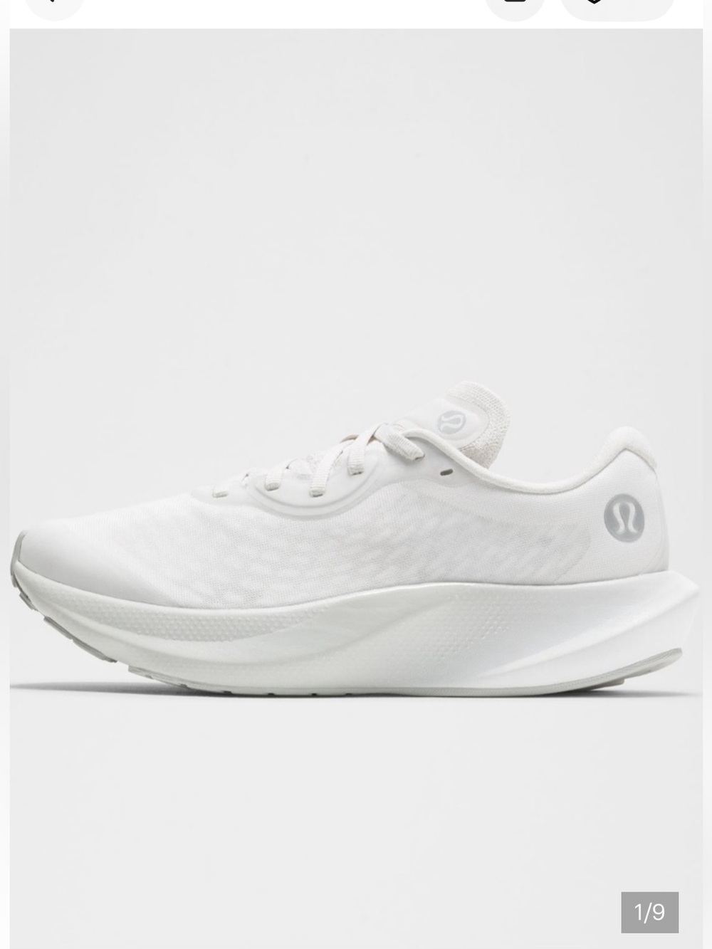 Lululemon Split Shift Running Shoe LightVapor/White/Silver Drop Women’s Size 8